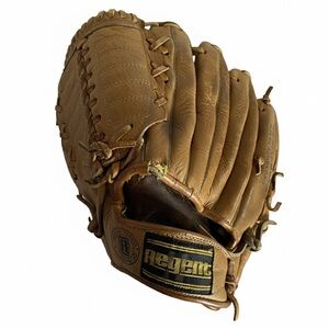 Vintage 1960/70’s Regent Baseball/Softball Glove - Genuine Brand Leather